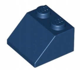 LEGO DACHÓWKA GRANATOWA 2X2 NR 3039 - ZA 4 SZT