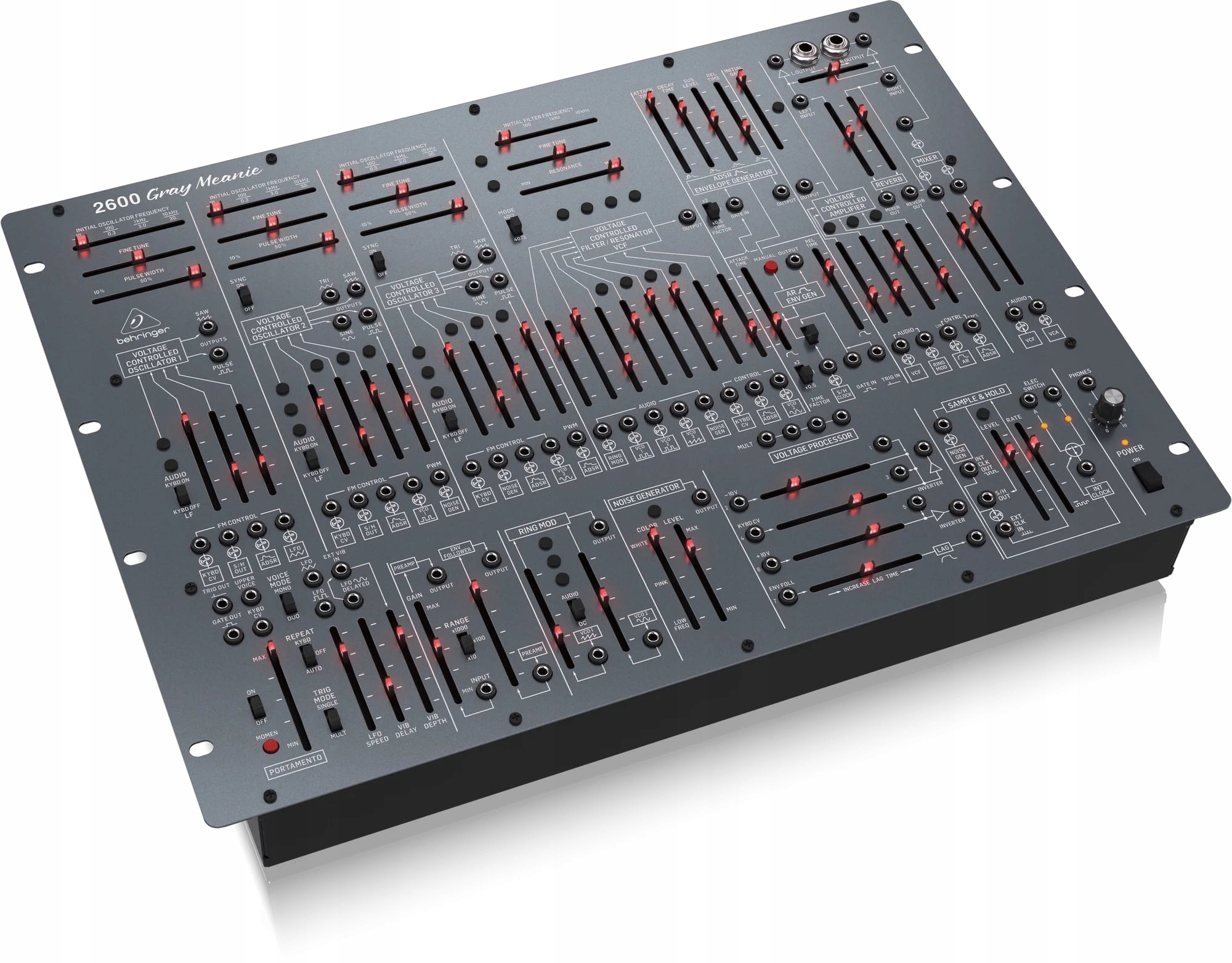 Behringer 2600 Gray Meanie – analogový syntezátor