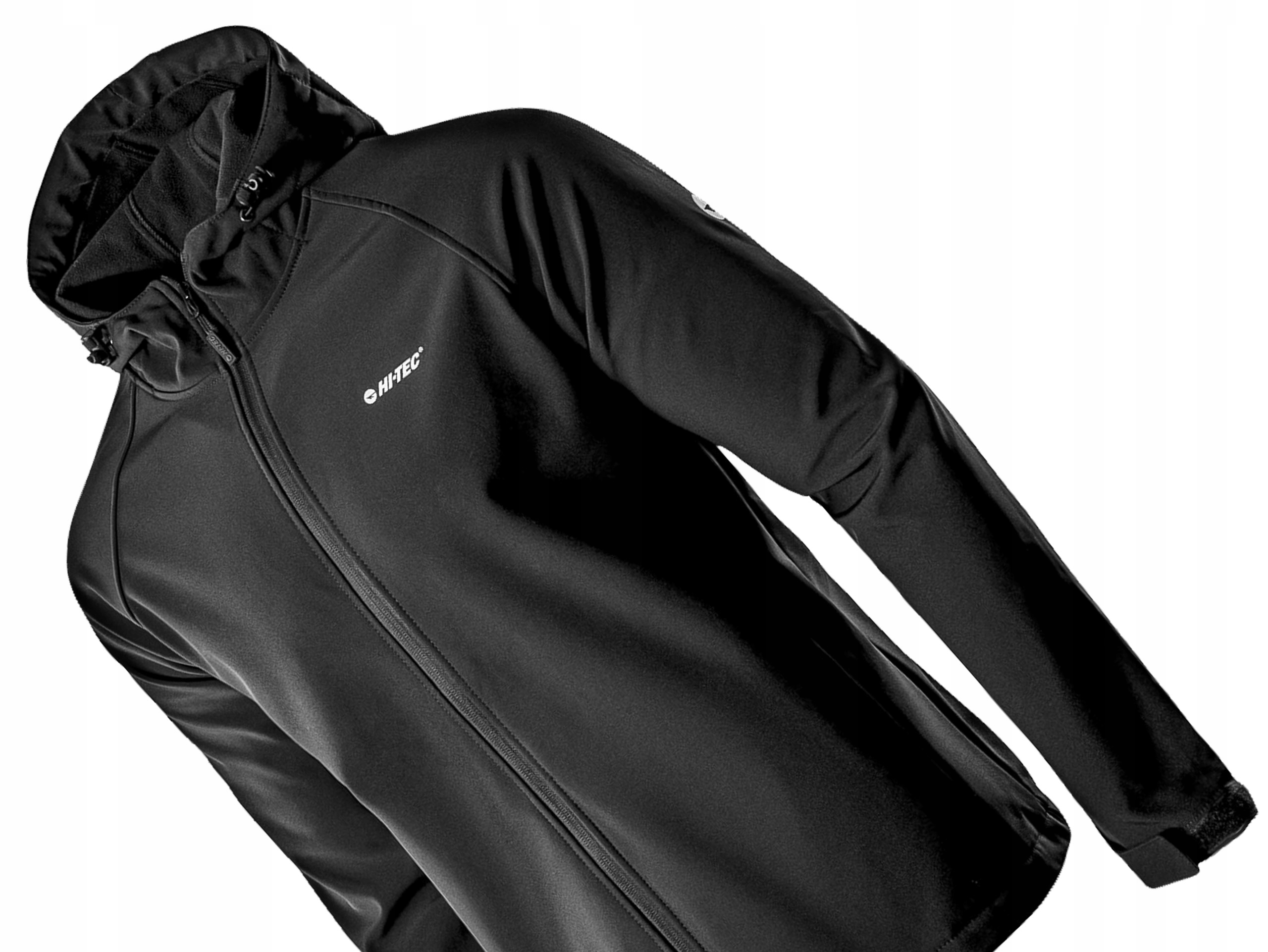 KURTKA SOFTSHELL HI-TEC NETI II MĘSKA WODOODPORNA Z KAPTUREM ROZ. L Kod producenta Neti II L czarny