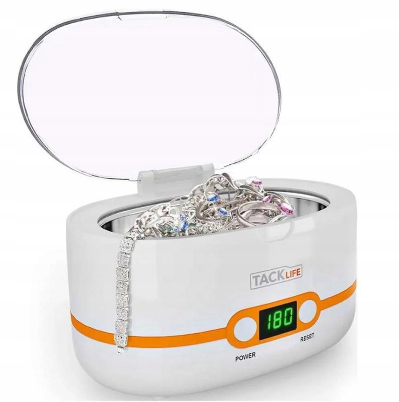 Myjka Ultradźwiękowa Sterylizator Kosmetyczny 0,60L Mocny 50W 43KHz lampaUV