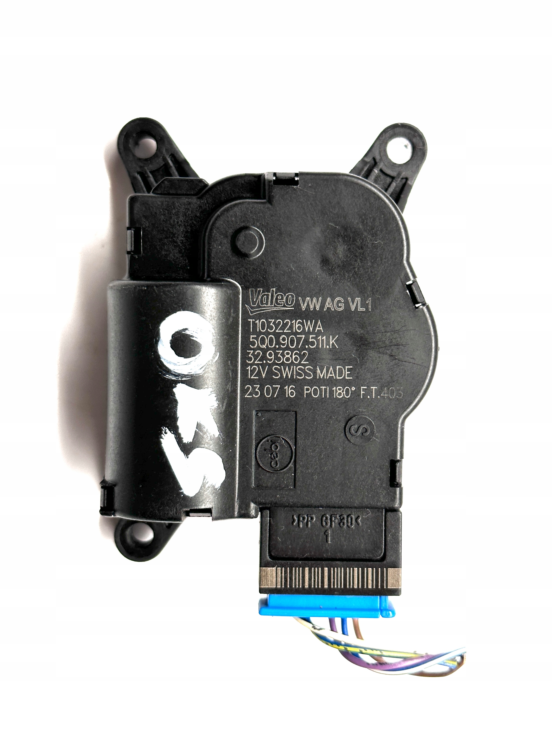 AUDI A3 8V VW SKODA Micro moteur Régulateur Bloc de chauffage complet Original 5Q0907511K