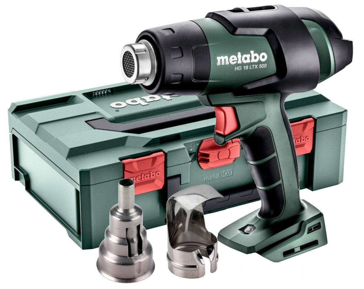 Metabo Horkovzdušná Pistole Hg 18 Ltx 500 Carcass Metabox Body
