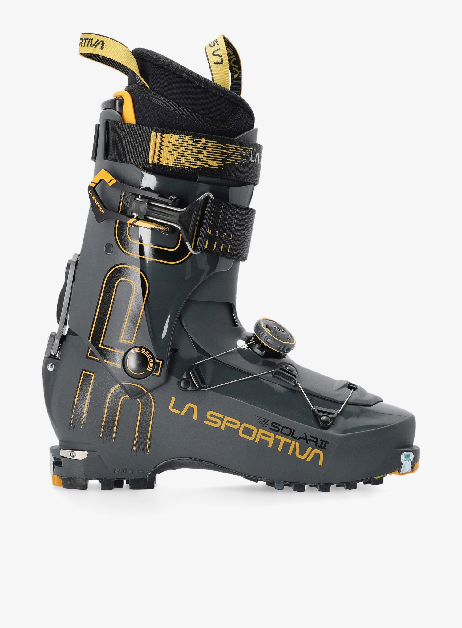 Skitourové boty La Sportiva Solar II carbon/yellow 27,5