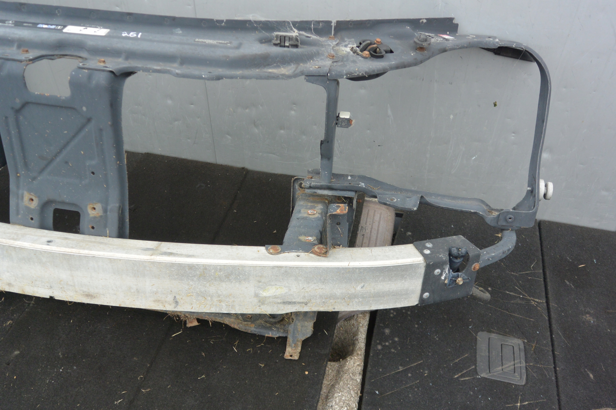support panel for radiators pillar MERCEDES R W251 tip sider OKULAR