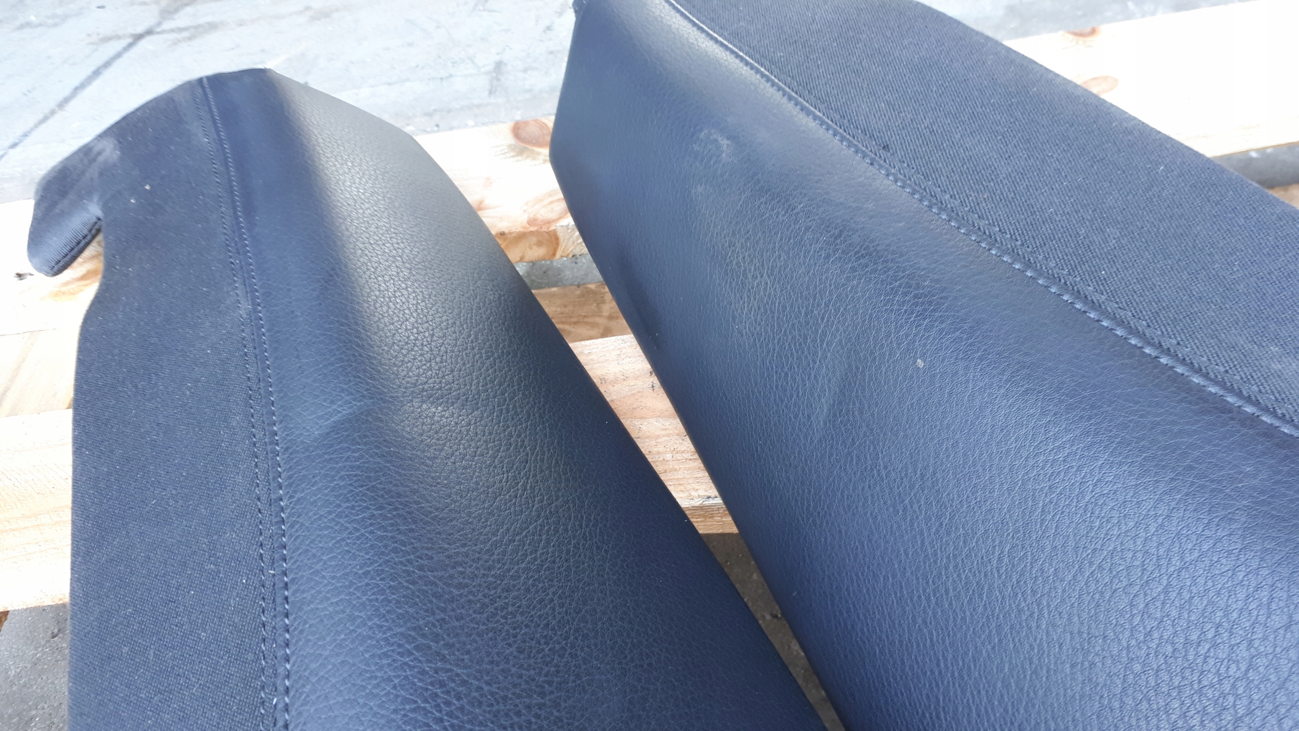 A6 C7 4G side KANAPY rear part left right leather 2X A7