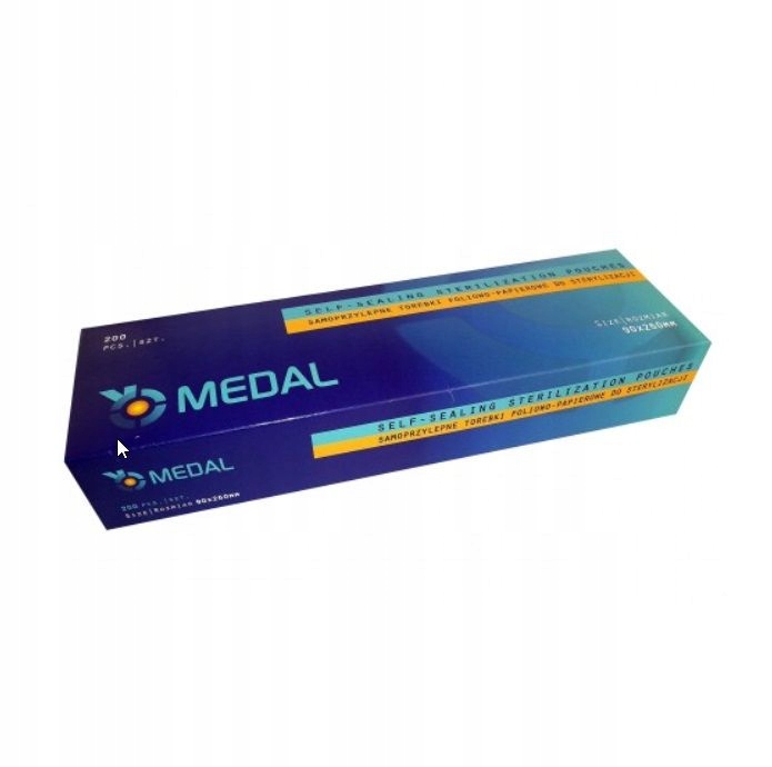 

Torebki Do Sterylizacji Medal 90 x 230 mm 200 szt