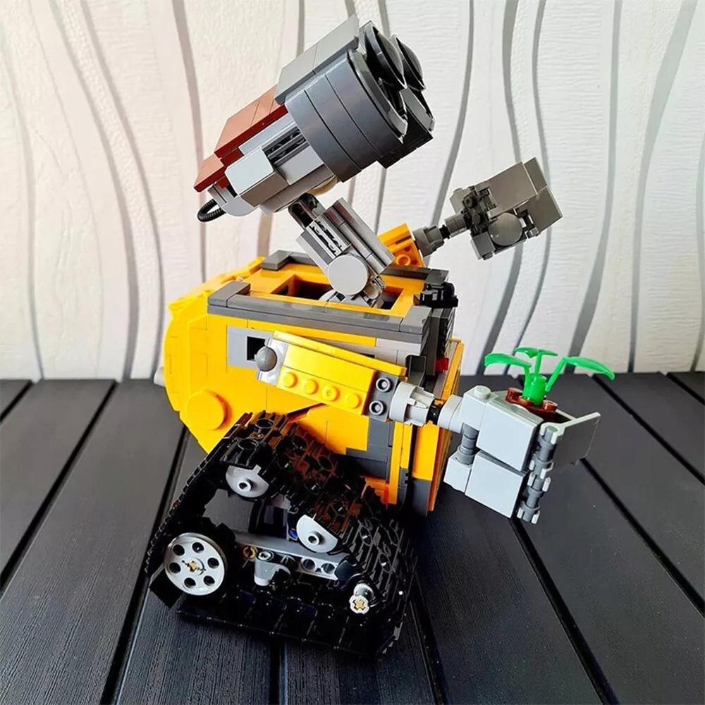 Zabawki Klocki Konstrukcyjne Robot WALL-E Puzzle Budowlane Model Z Klocków Płeć chłopcy dziewczynki