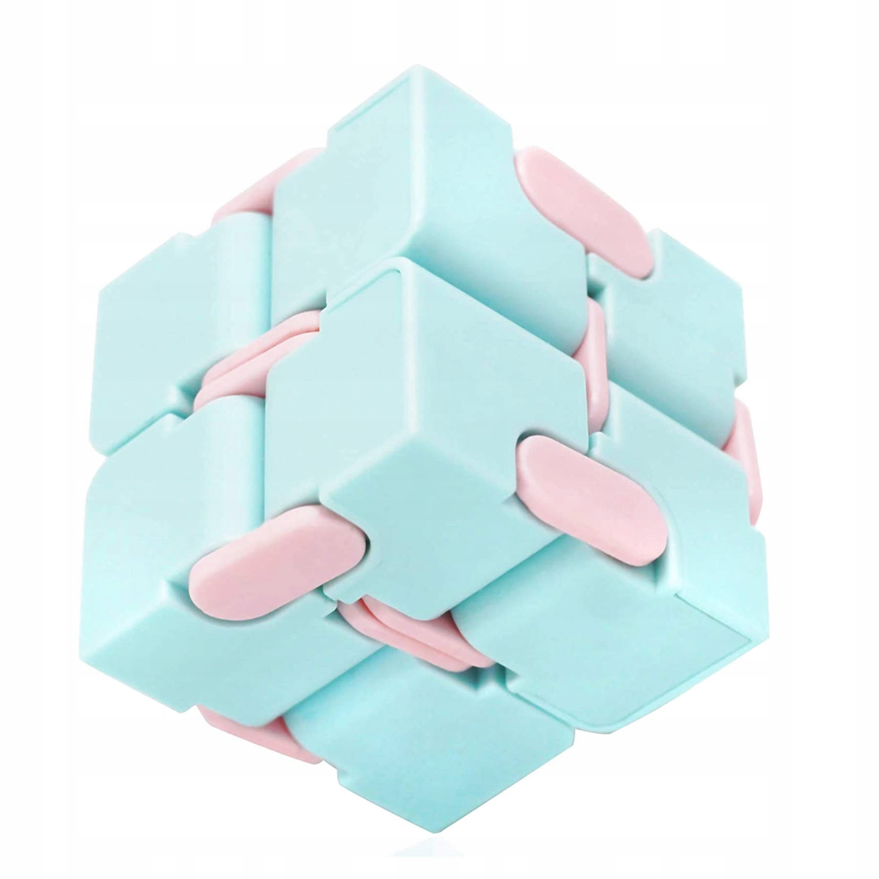 KOSTKA NIESKOŃCZONOŚCI ANTYSTRESOWA FIDGET ZABAWKA UKŁADANKA LOGICZNA EDU Wiek dziecka 3 lata +