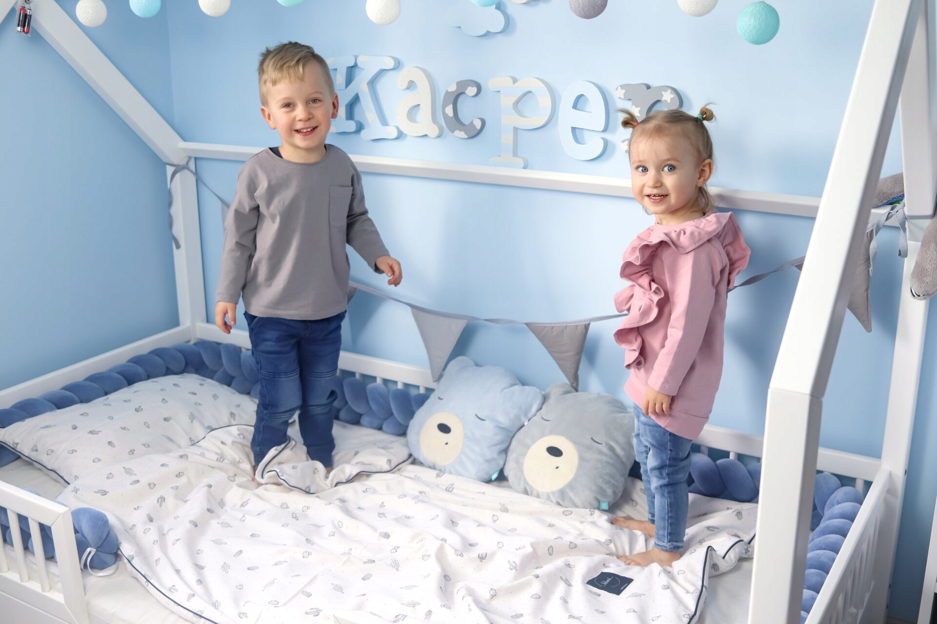 Lulumi Kołderka bawełniana 100×75 Cactus Marka Lulumi