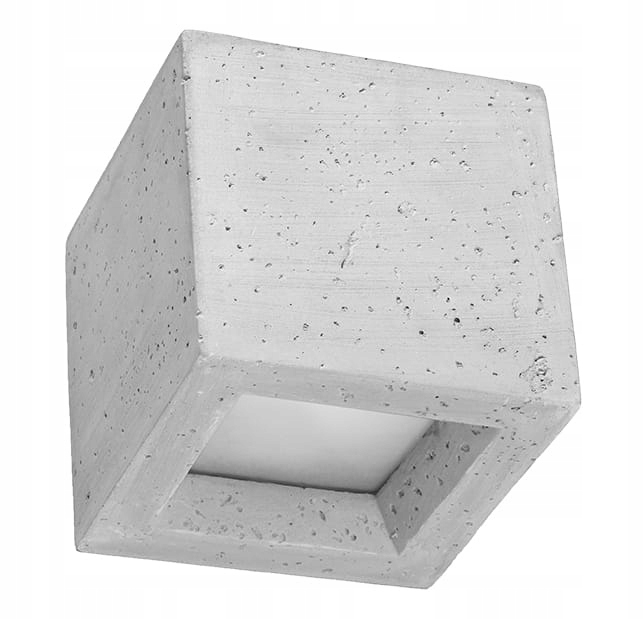 Betonové nástěnné svítidlo Leo G9 šedá/bílá 40W Sollux Lighting
