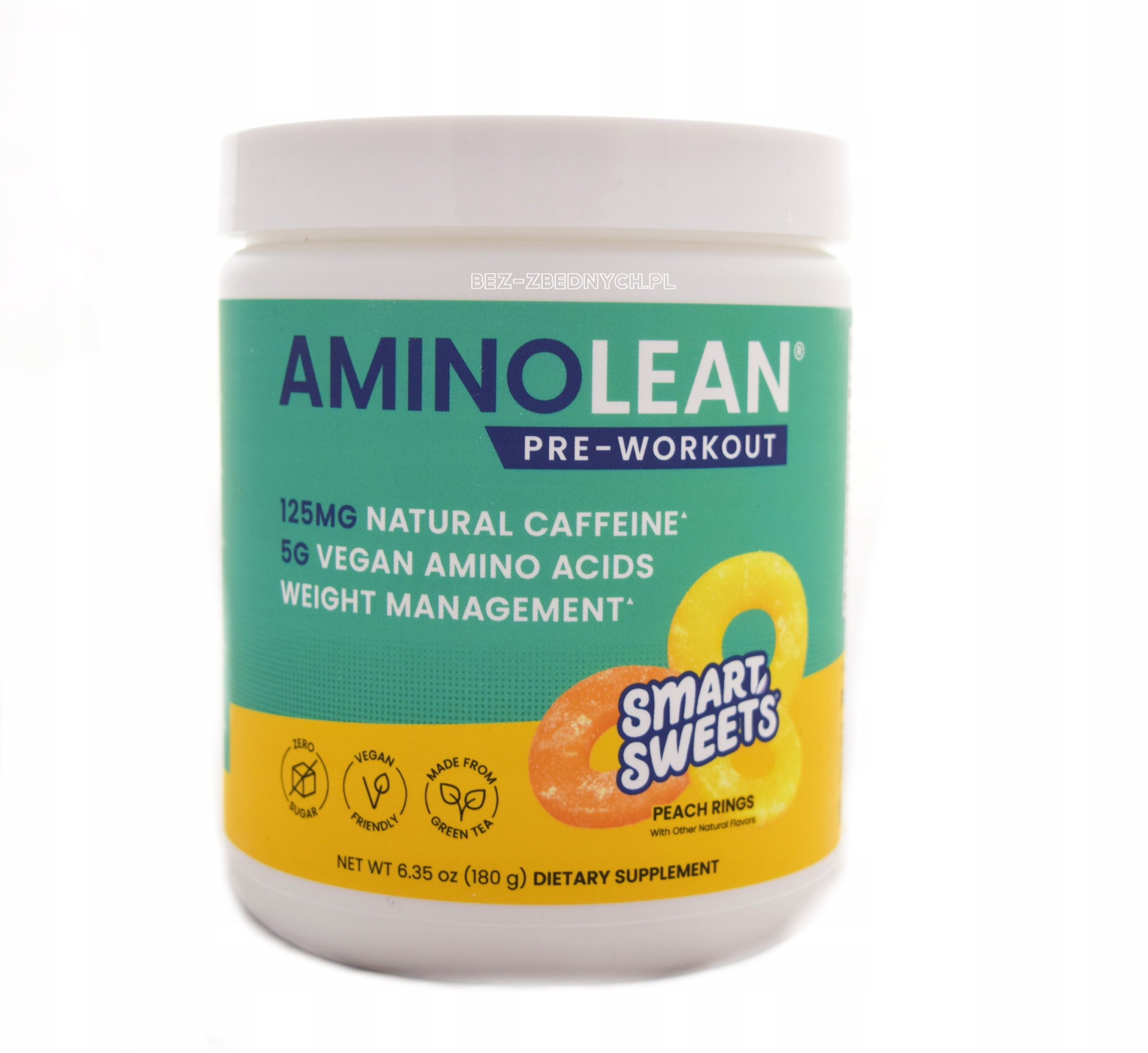 Rsp Nutrition Amino Lean 180 g Aminokwsay Bcaa Bez Cukru Casrnosyn Vegan