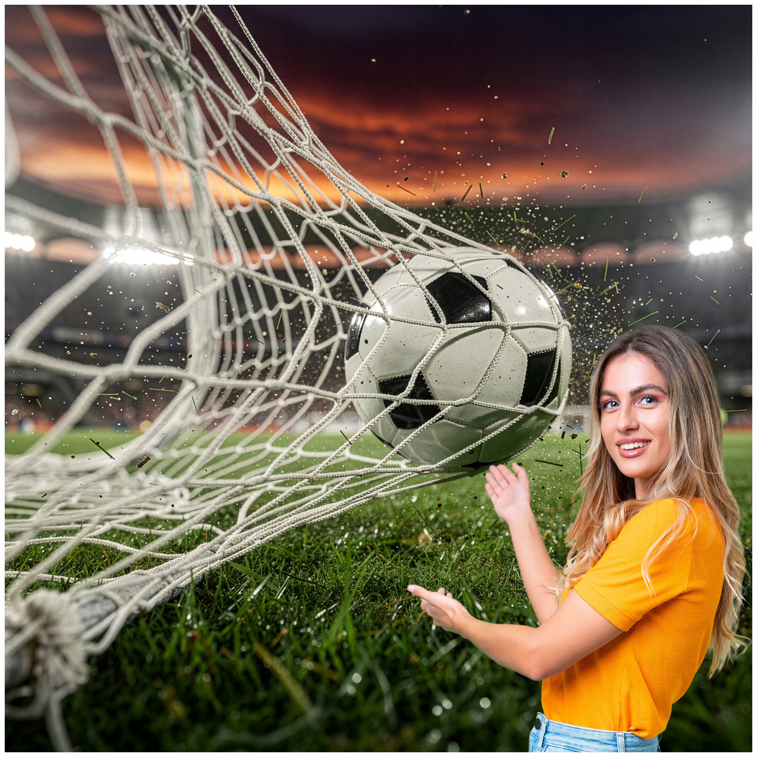 3D fototapeta Pre Mládež Futbal 294x260 DMPN03W