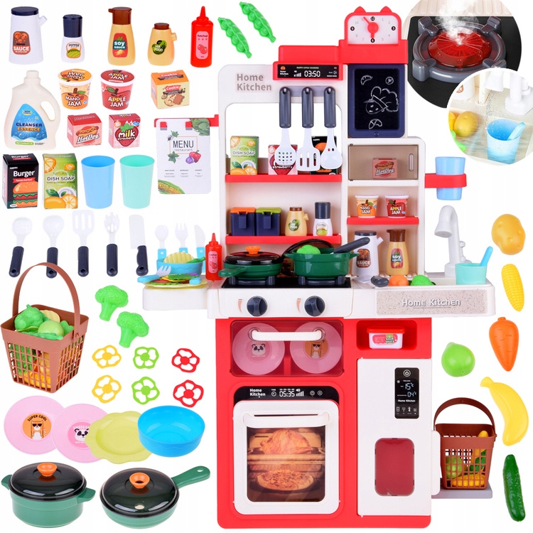 KUCHNIA INTERAKTYWNA WODA W KRANIE ŚWIATŁO DŹWIĘK