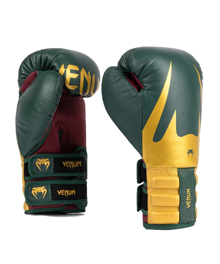 Venum Rękawice Bokserskie Reverso Emerald Green/Gold 16OZ
