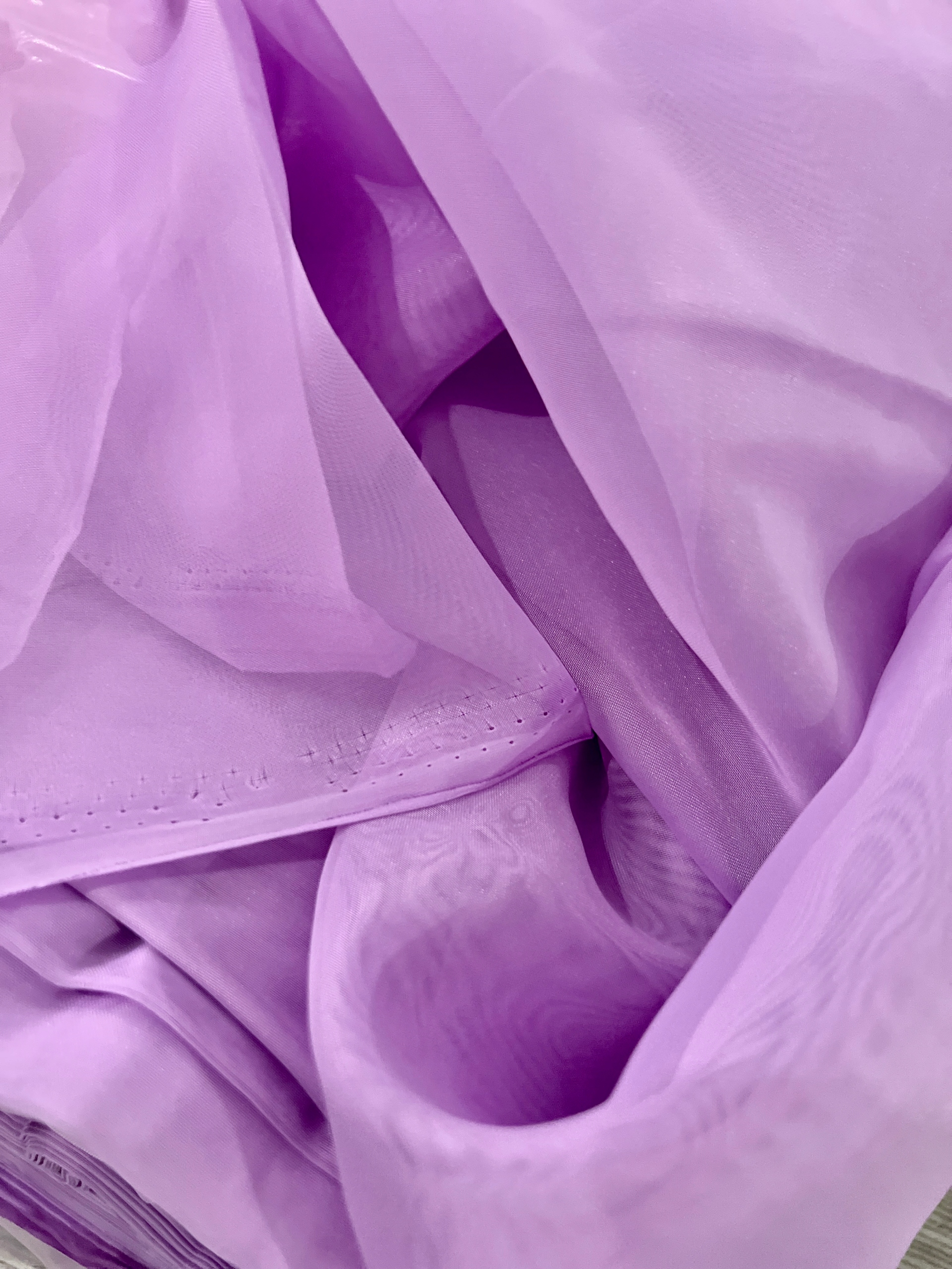 WOAL LAWENDA JASNY FIOLET FIRANA SUPER JAKOŚĆ WIOSNA TURECKA TKANINA 300 CM Kod producenta WOAL