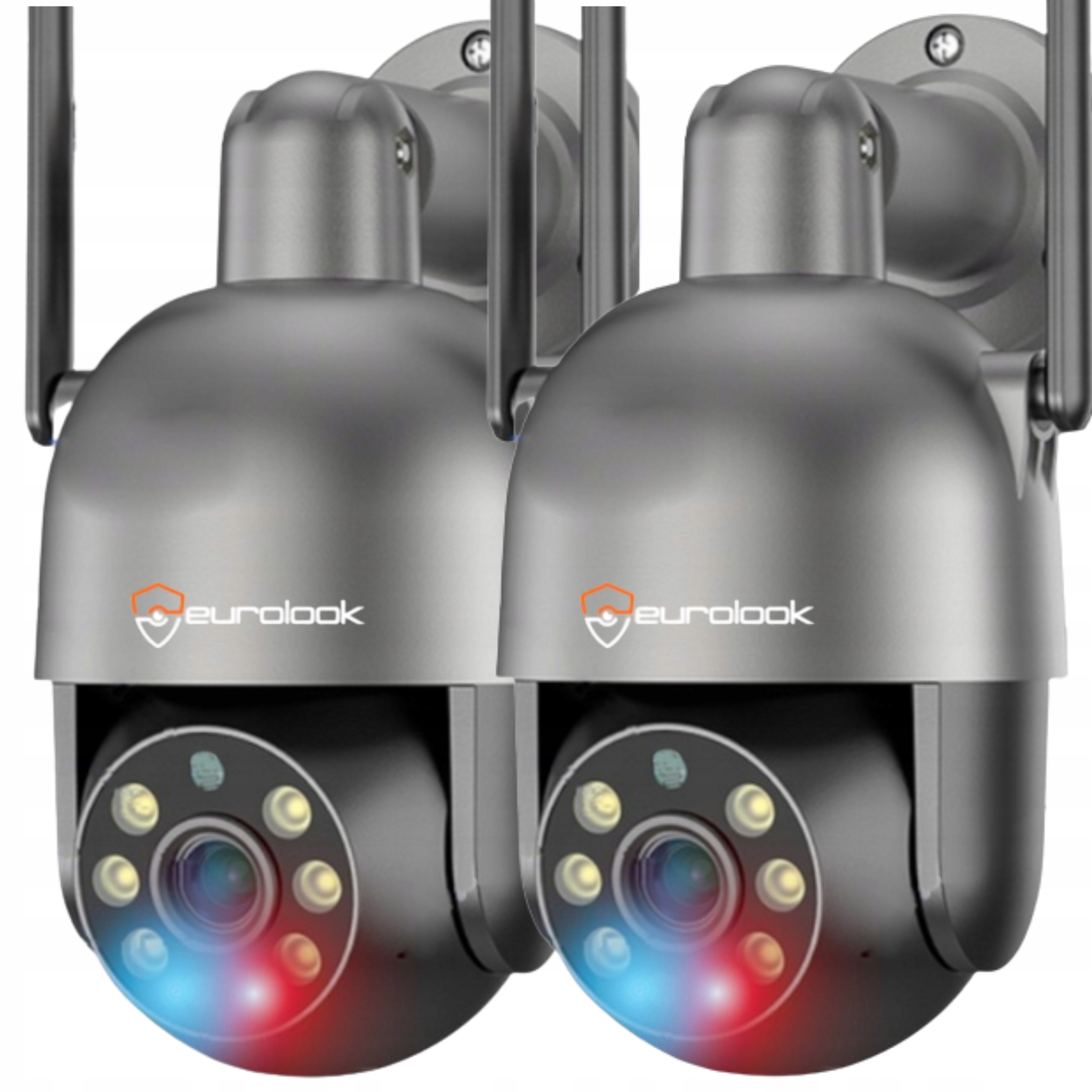 Vonkajšia otočná Ip WiFi kamera 8MPx 4K Alarm