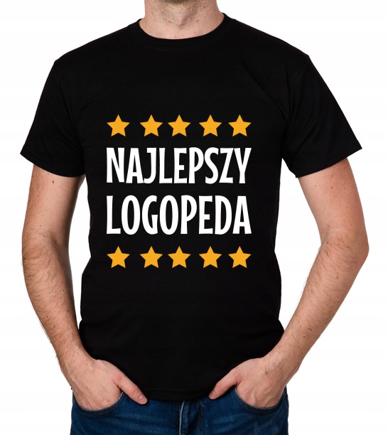 

koszulka Najlepszy Logopeda prezent