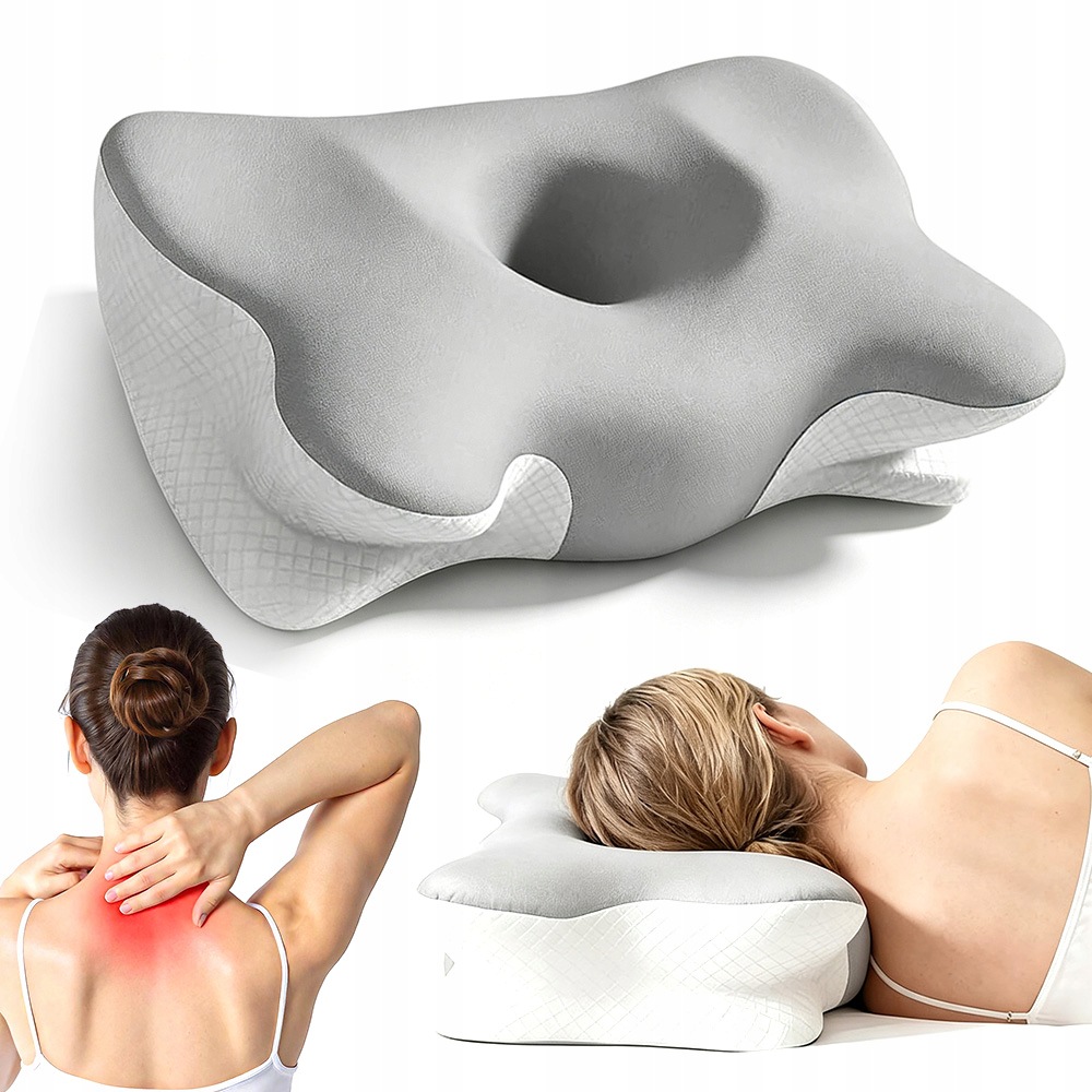 Poduszka Ortopedyczna Do Spania Srednia Twardosc Memory Foam Pod Szyje Kark
