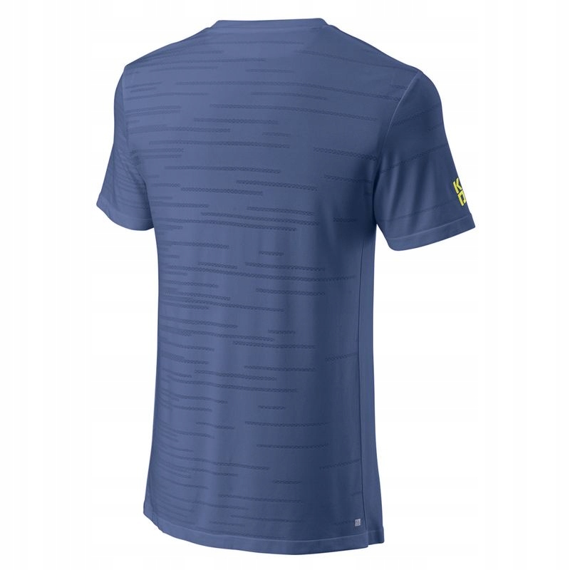 KOSZULKA WILSON KAOS RAPIDE CREW II MEN BLUE XXL EAN (GTIN) 0097512590044