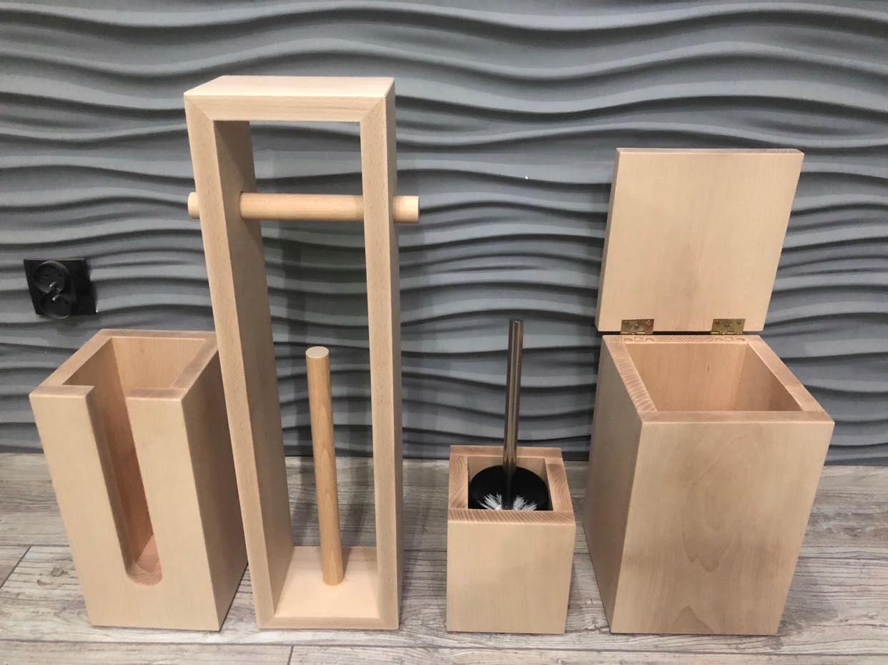 Stojak drewniany EKO na papier toaletowy Exclusive Przeznaczenie na papier