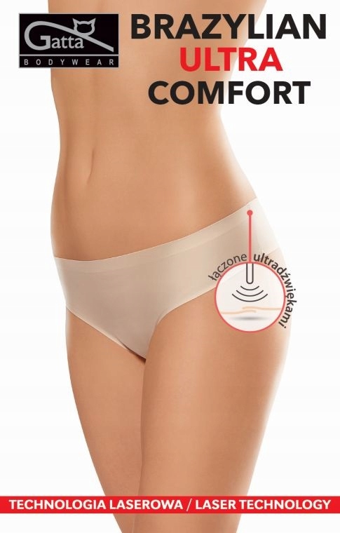 

Gatta Majtki Brazylian Ultra Comfort Xs/ White