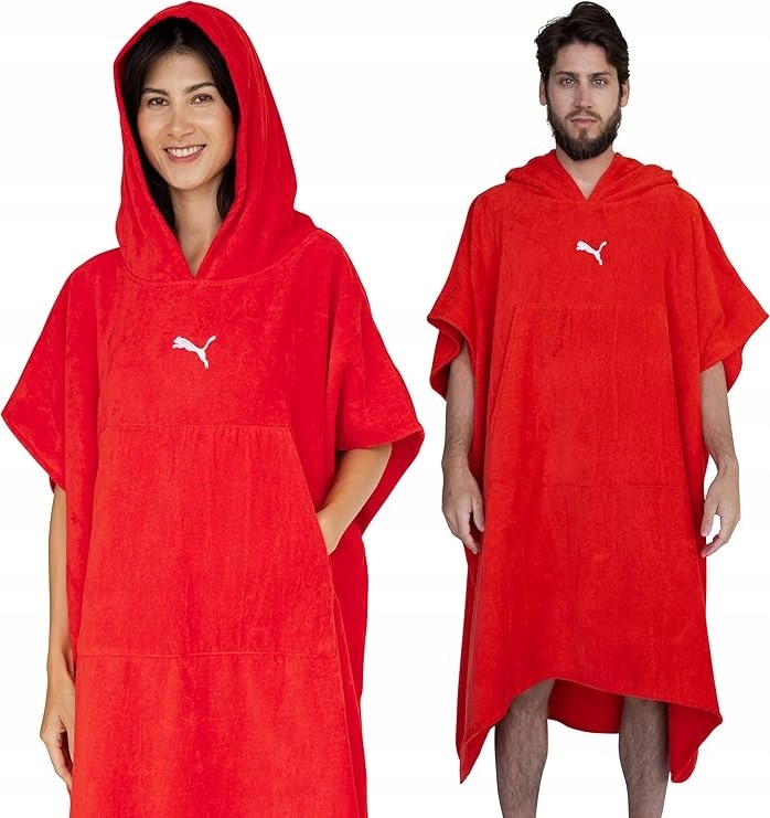 Puma Ručník Pončo Koupací Plážové Župan Pánský/Dámský Unisex Vel. S/m