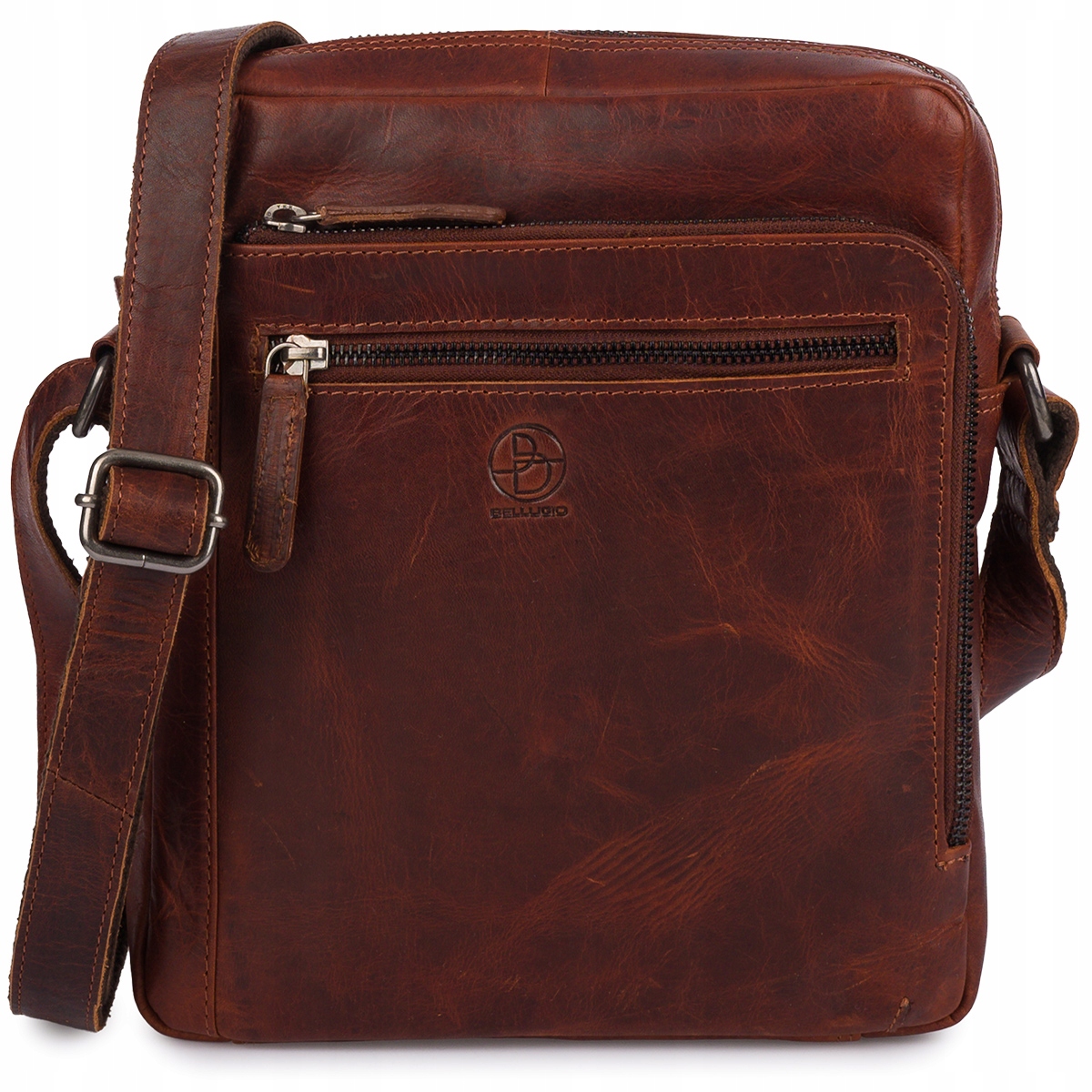 Kožená koňaková taška Amadeo VII