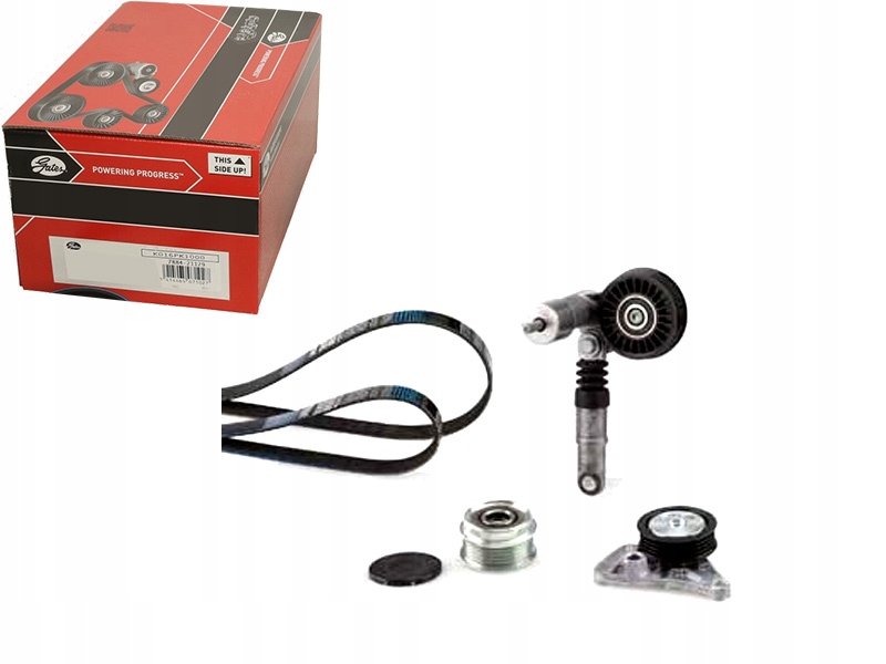 GATK075PK1435/RS6 - GATES НАБОР ПОЛИКЛИНОВЫХ РЕМНЕЙ (С РОЛИКАМИ) AUD