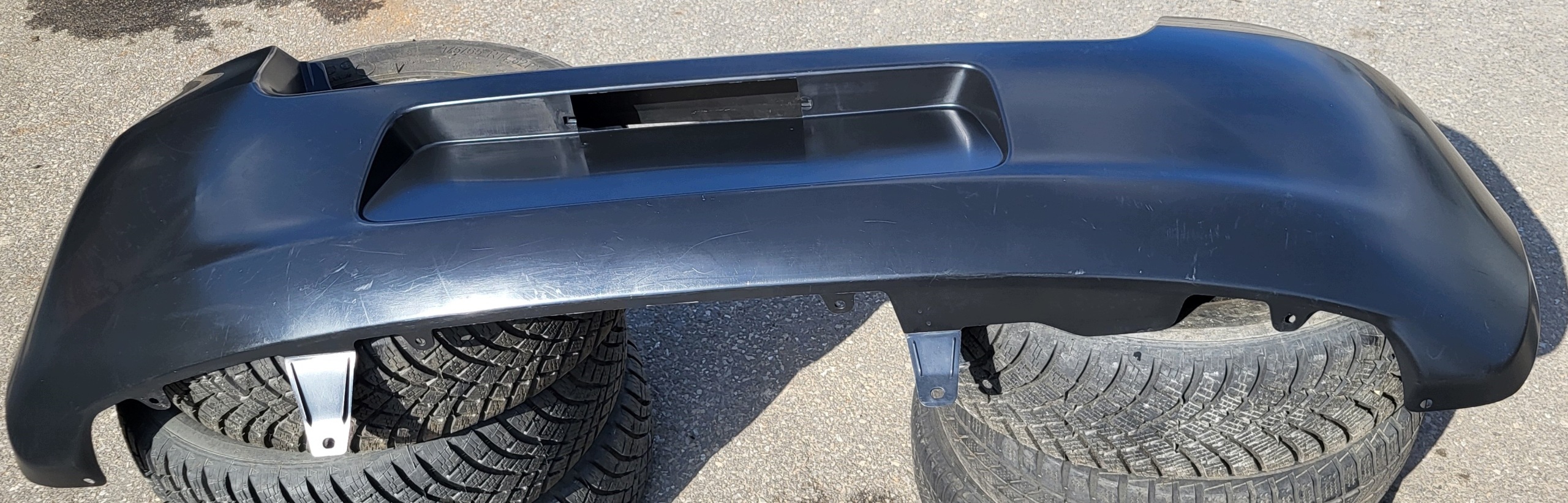 bumper rear part rear TOYOTA YARIS II replacement new