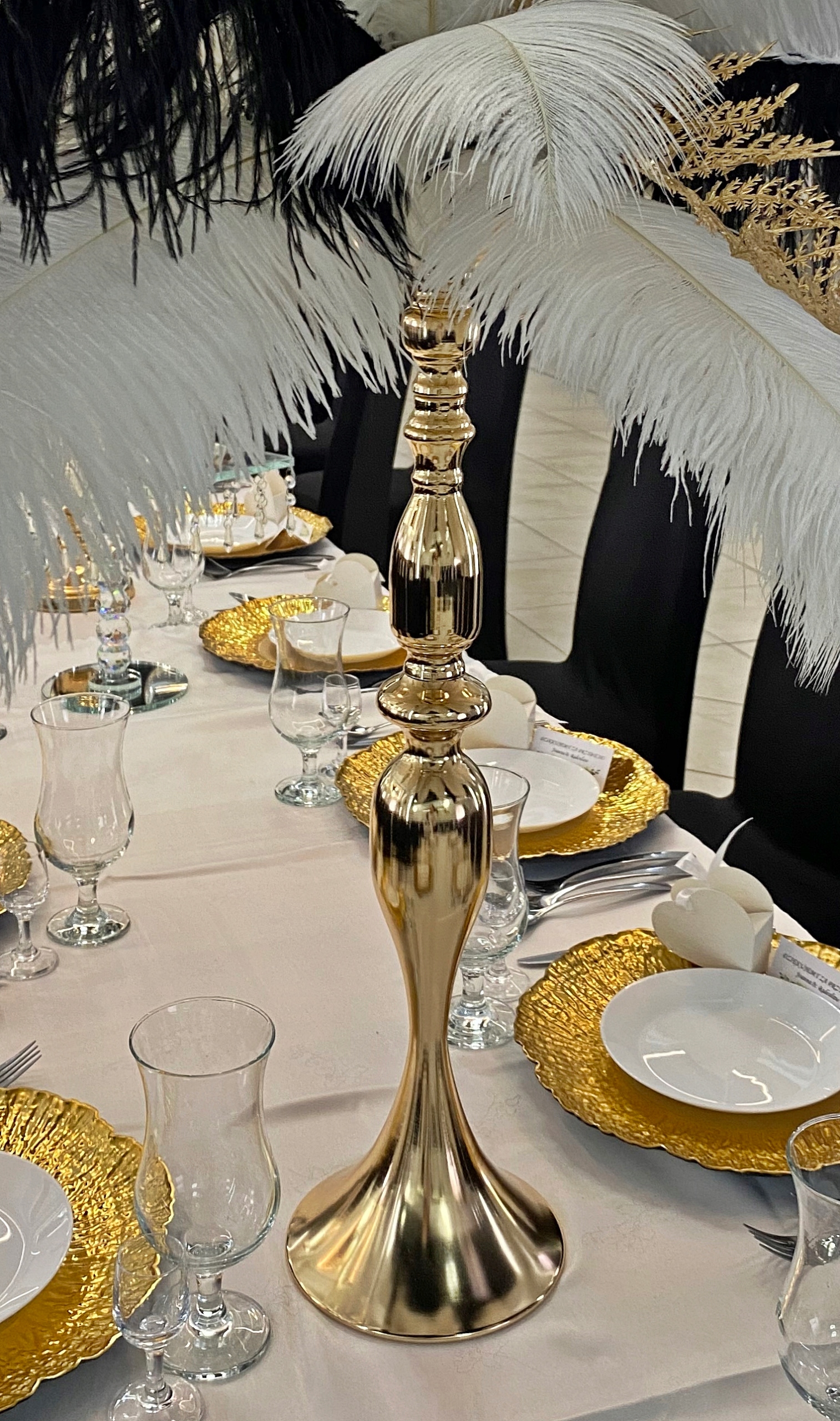 POSTUMENT KWIETNIK STOJAK NA KWIATY 64 cm ZŁOTY Rodzaj inne