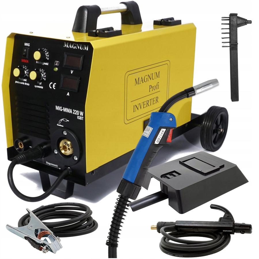 Зварювальний апарат 2в1 Magnum MIG 220W MMA MIGOMAT 200A