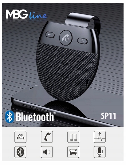 ZESTAW GŁOŚNOMÓWIĄCY MBG LINE BT 5.0 AUTOSTART PL Stan opakowania oryginalne