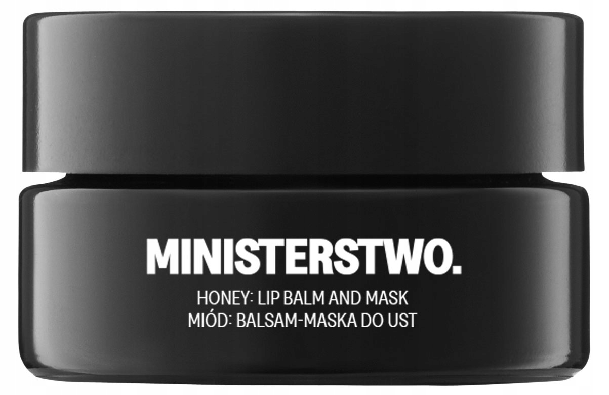 Ministerstvo Honey Lip Balm and Mask Balzám-maska na rty Med 13 g