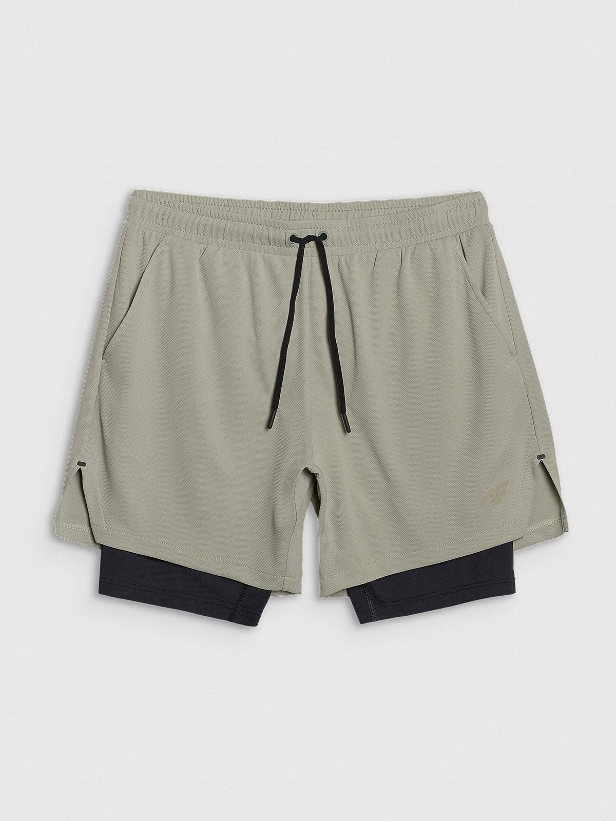 4F spodenki treningowe męskie 4FWSS25TFSHM0866 zielone