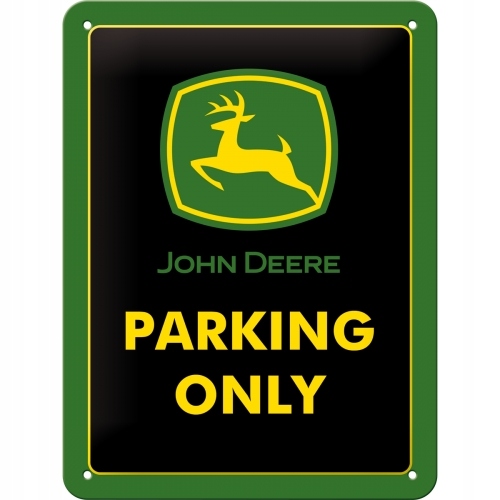 

Tablica szyld John Deere Parking Only metal 15x20