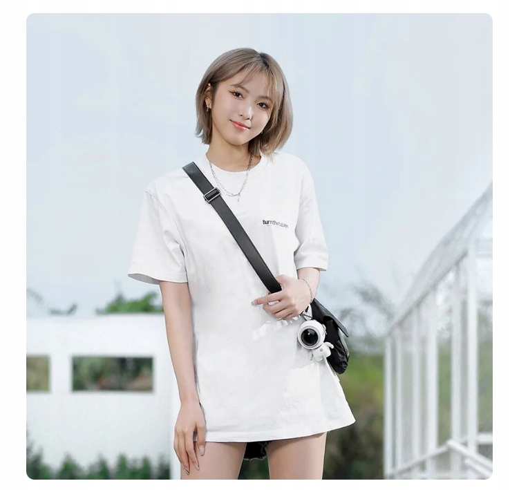 WENTYLATOR WIATRAK NA SZYJĘ PRZENOŚNY KLIMATYZATOR BEZPRZEWODOWY AKUMULATOR Marka Bedee