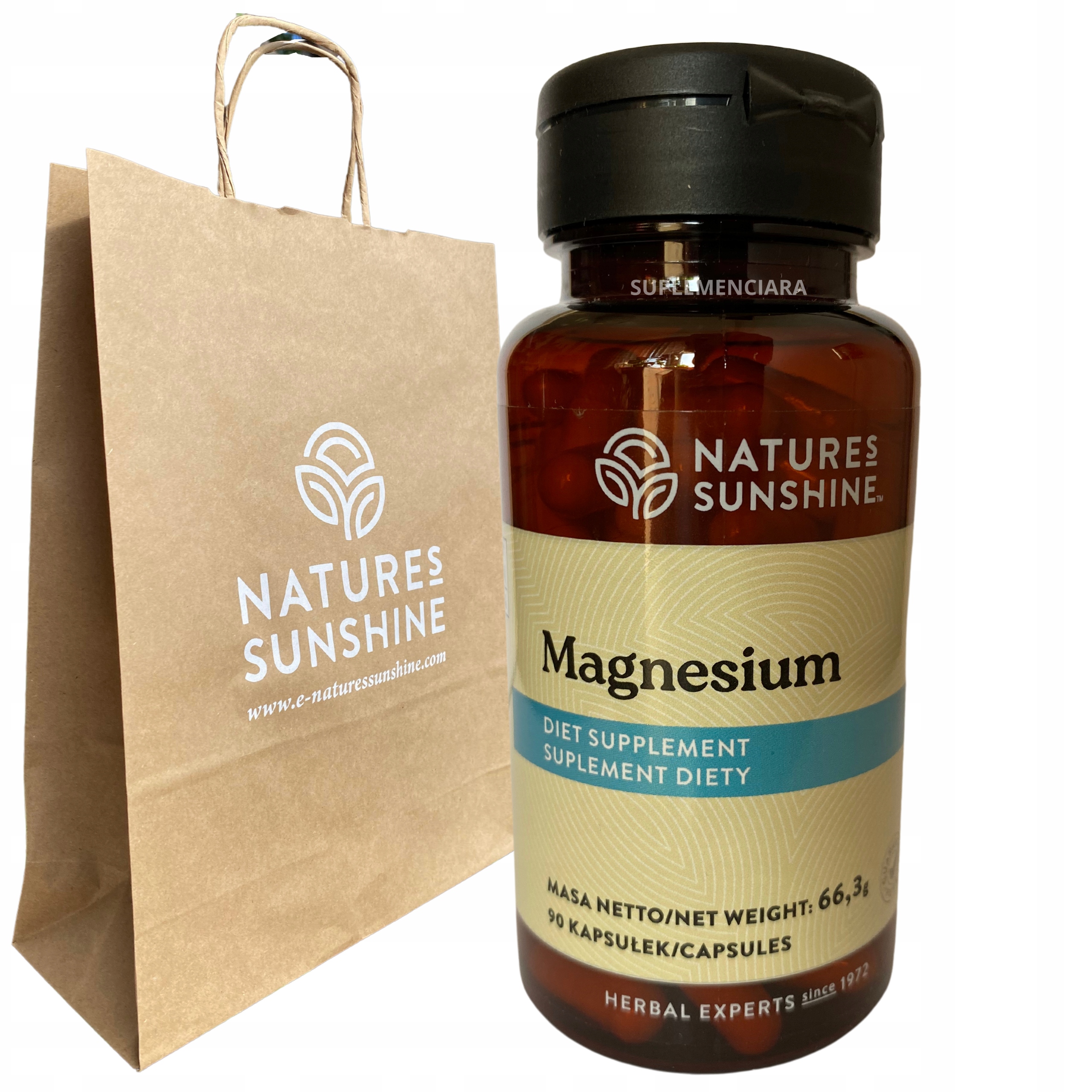 

Magnesium Nsp Magnez Nature's Sunshine 90 kaps