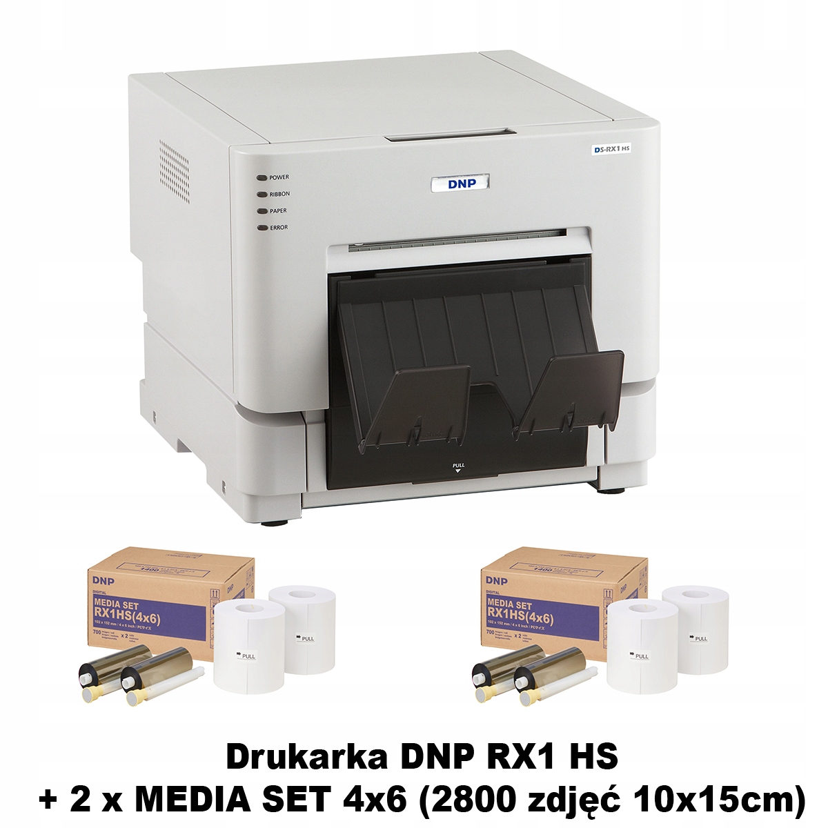 Termosublimační tiskárna Dnp DS-RX1HS 2 Kartonové Papíry 10x15 cm 2800