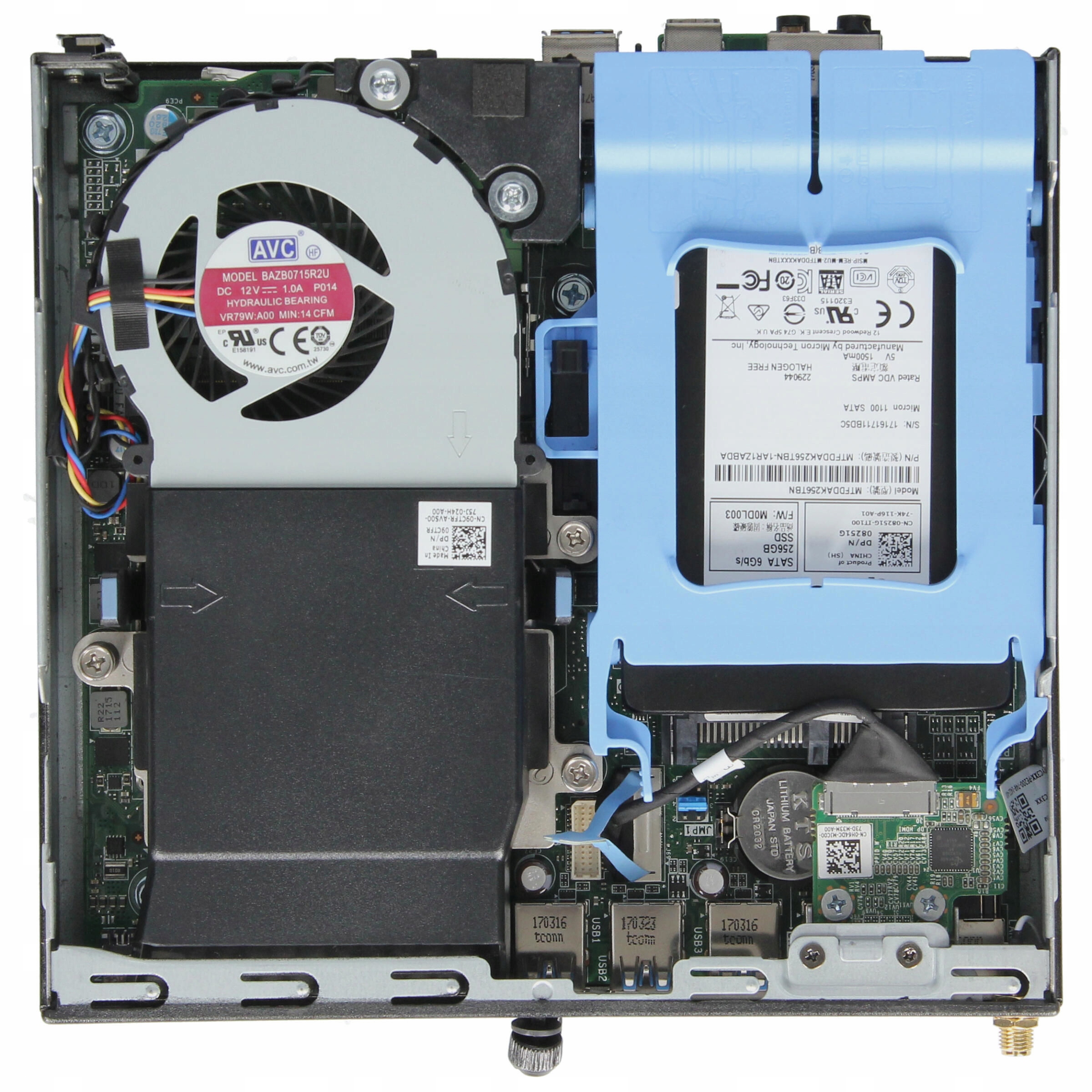 Biznesowy DELL 7050 Micro MFF Tiny Intel i5 16 GB 256 SSD Win10Pro biurowy Seria Intel Core i5