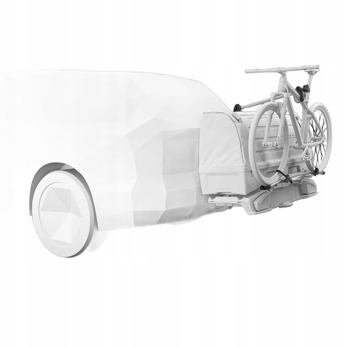 Thule BackSpace XT ramię na 4 rower 939200 Liczba rowerów 3