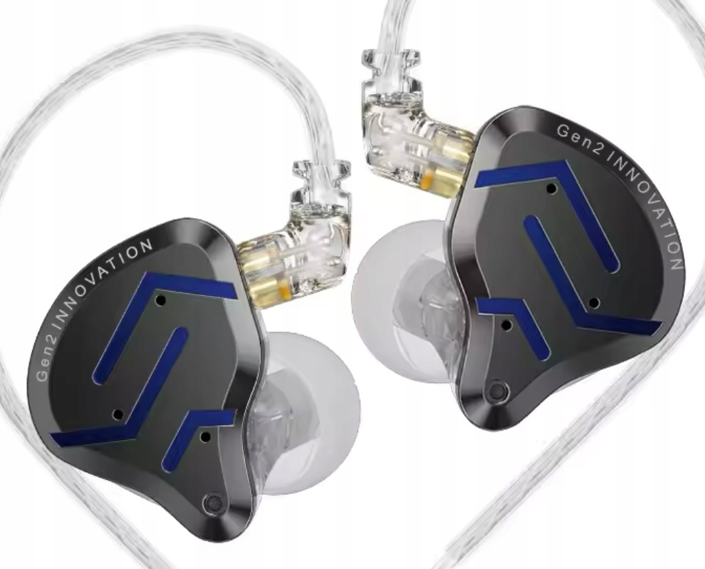 Słuchawki dokanałowe monitory Zsn Pro 2 zmienione brzmienie Gratisy