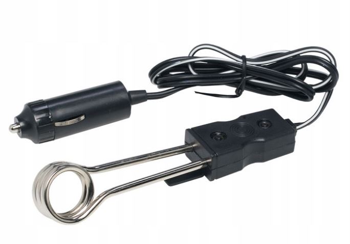 

Grzałka Turystyczna Samochodowa Nurkowa 120W 12V
