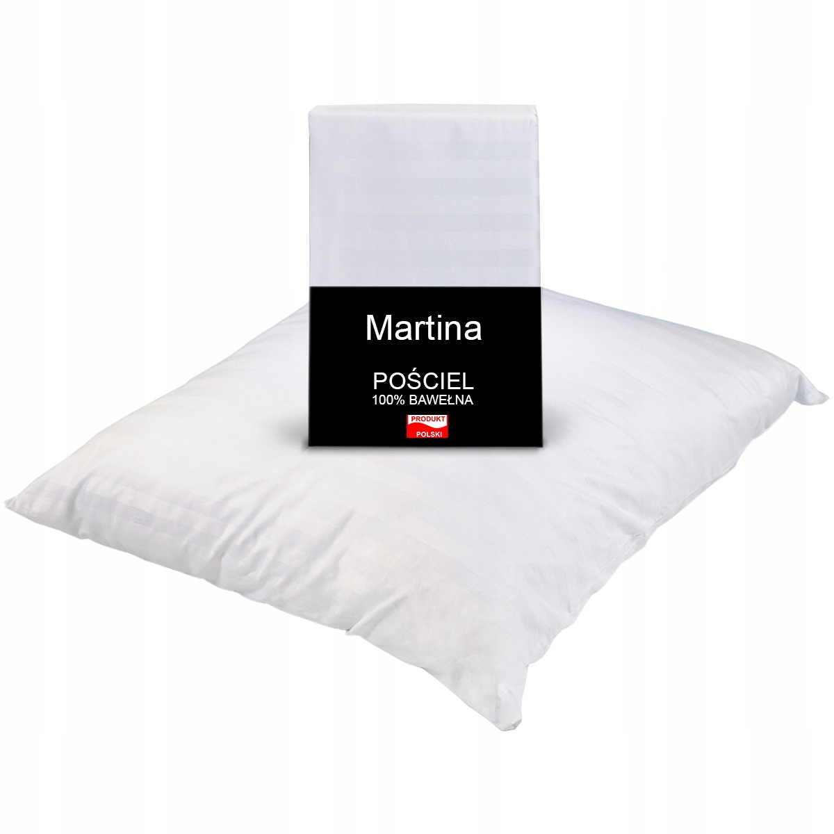 Povlečení 160x200 Sada Povlečení Hotelové Bílé Damašek 100% Bavlna