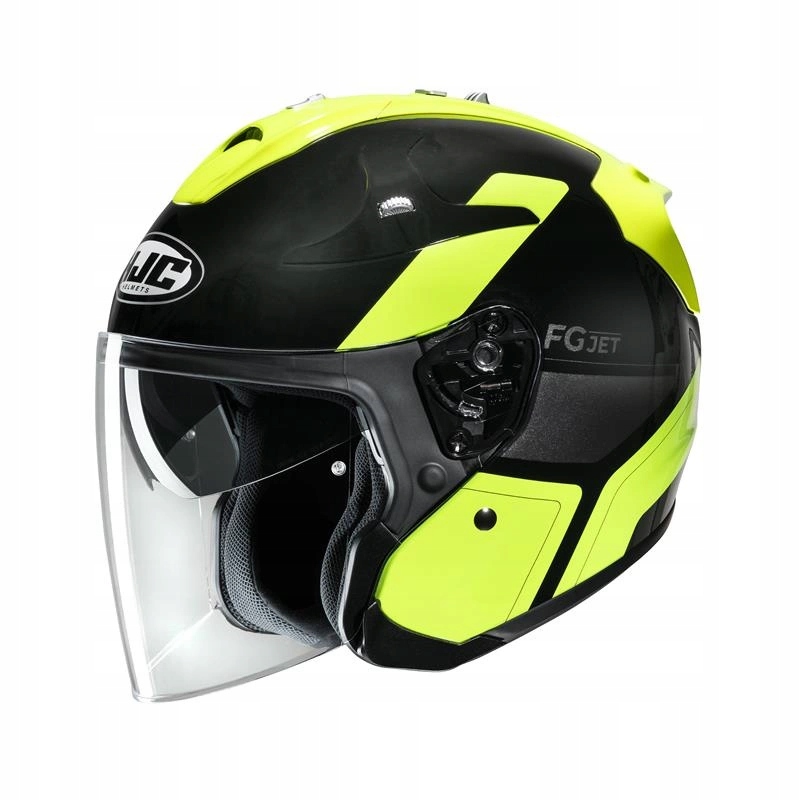 Prilba Hjc Fg-jet Epen Black/yellow fluo Darčeky