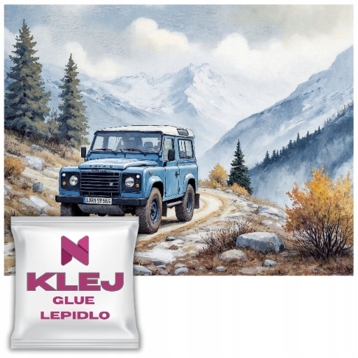 Mládežnická tapeta Modré Auto Fototapeta pro děti Off- Road 148x220