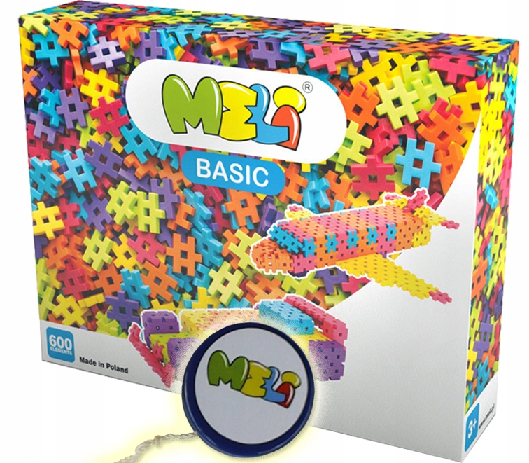

Klocki Meli Konstrukcyjne Wafle Basic 600 Jojo