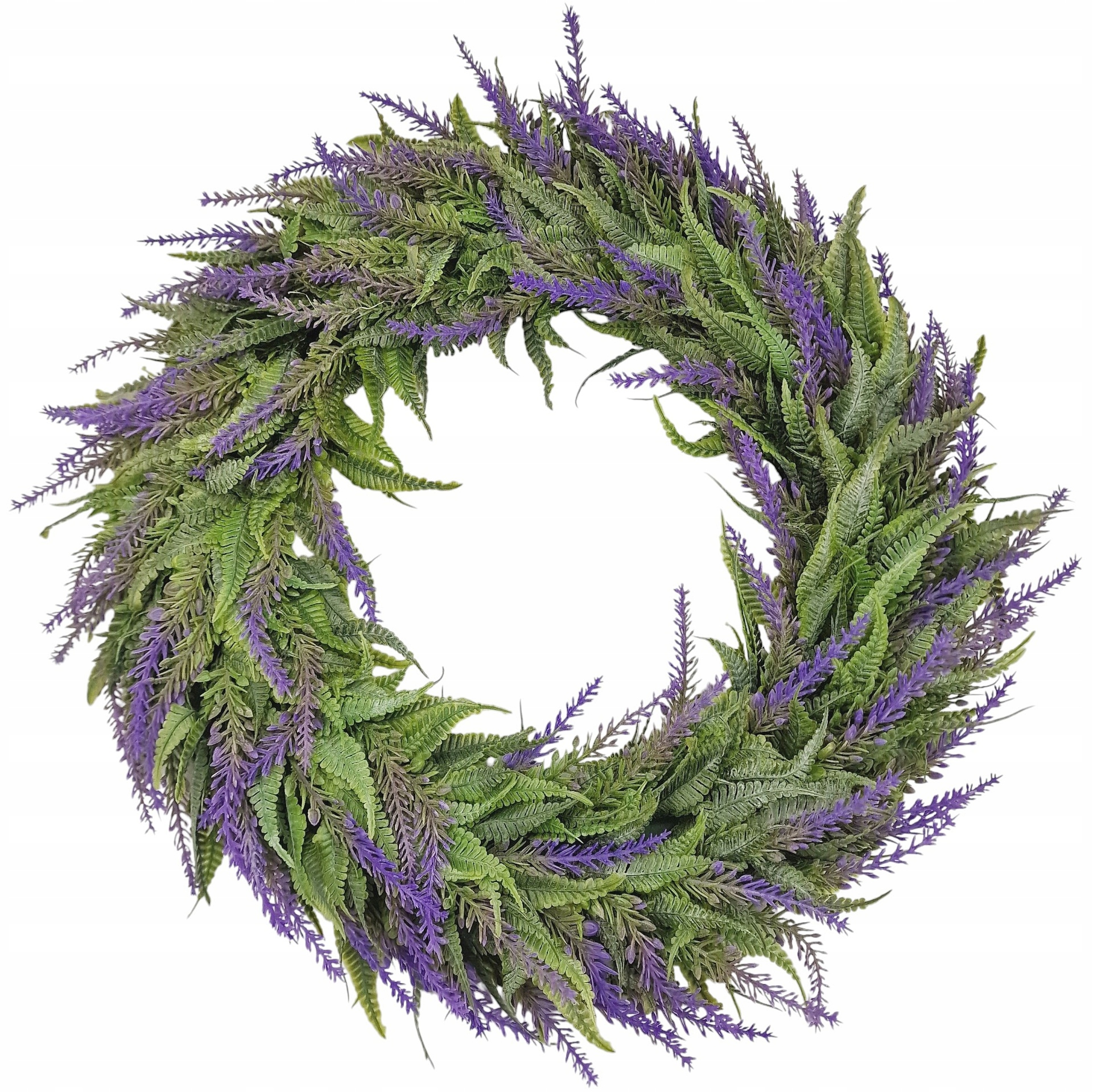 Zelený Věnec Kapradí Levandule DS1040