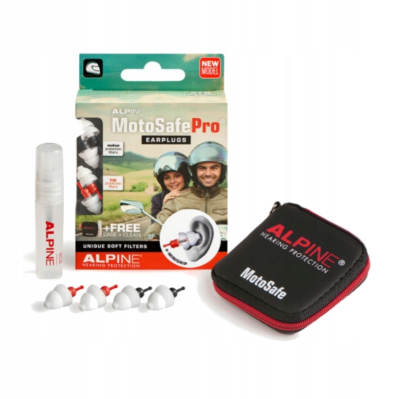 ALPINE ЗАГЛУШКИ ДЛЯ МОТОЦИКЛІВ MOTOSAFE PRO