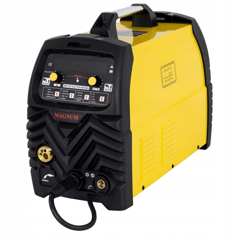 SPAWARKA MIGOMAT MAGNUM 222 200a synergia półautomat DUAL PULS ZESTAW 1 Zakres spawania 50-200 A