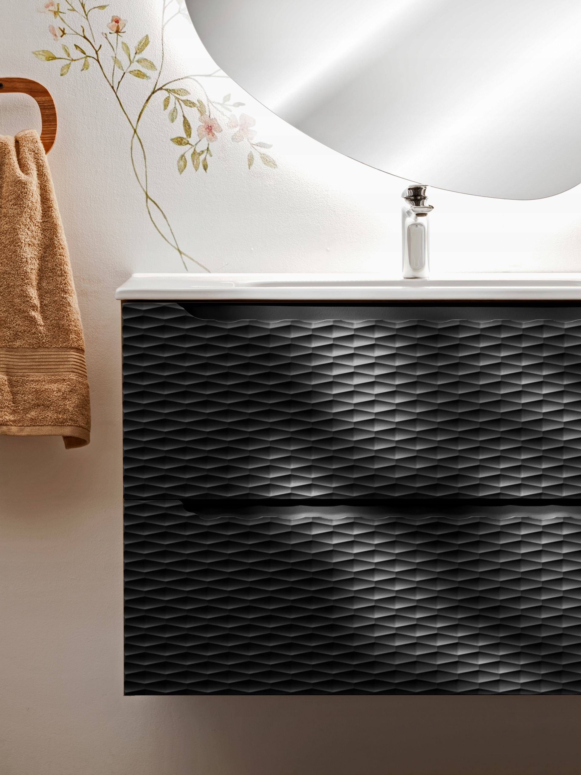 Skříňka pod umyvadlo 80 cm, 2 zásuvky
